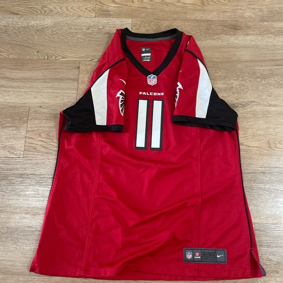 Women Nike Atlanta Falcons Julio Jones XL #11 ON FIELD NFL. Jersey - Picture 3 of 14